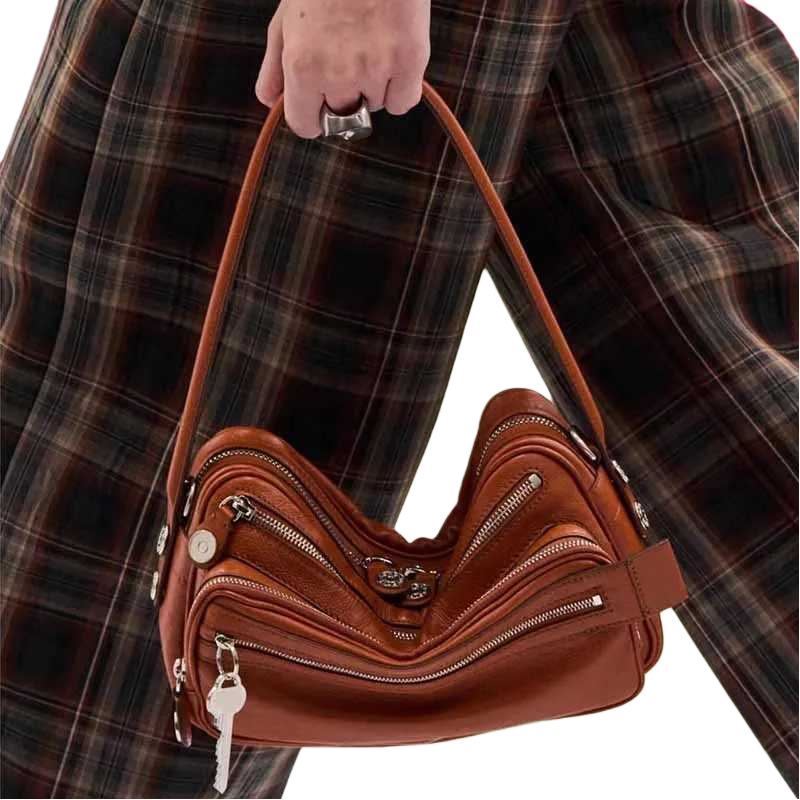 Genuinel Leather Top Acne Studios Camero Shoulder Bag Strap Handbags Ziplock Travel Multi-Compartment Motorcycle Totes Men Women Crossbody Pouch Under
