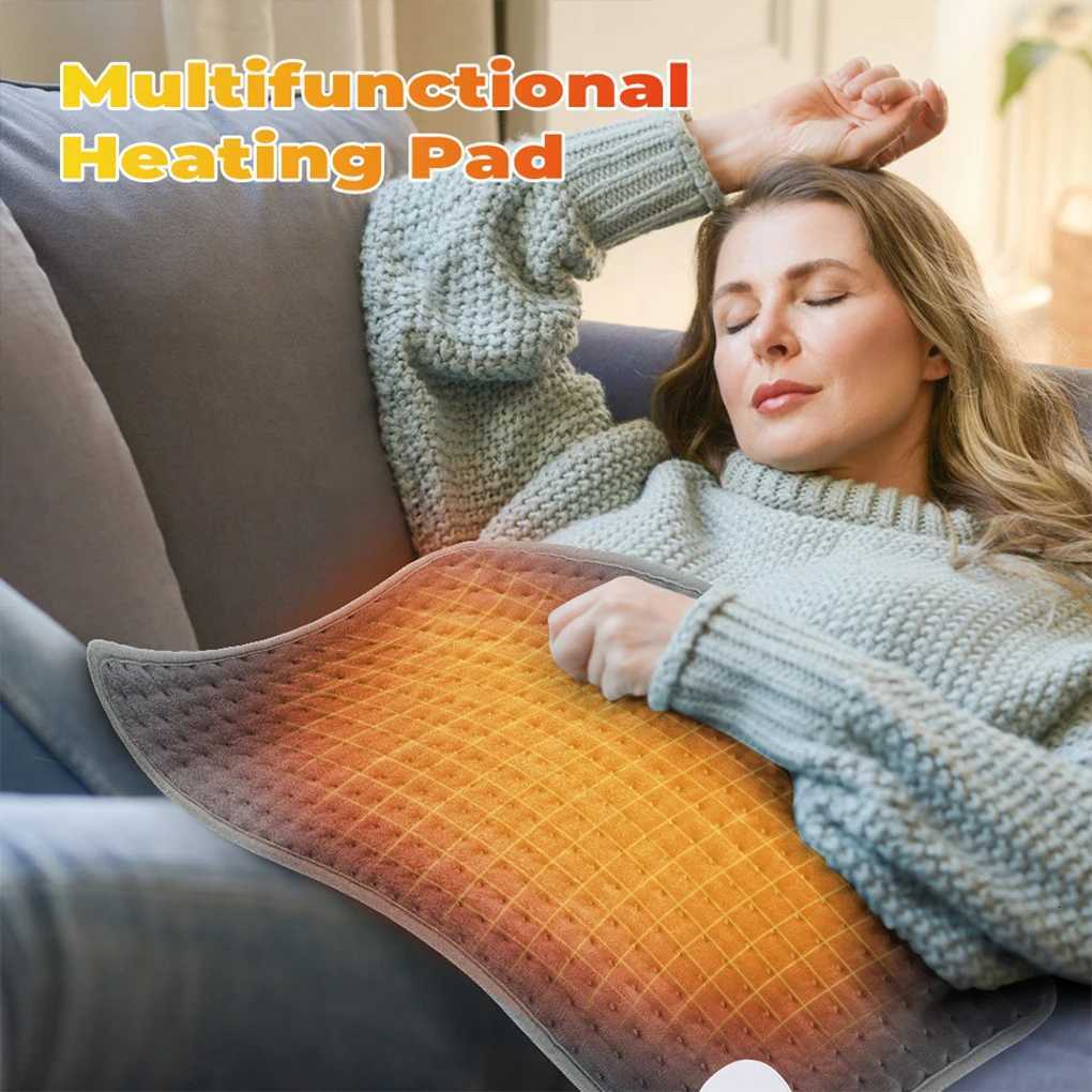 Electric Heating Mat Multi-Functional Pain Relieving Waist Heating Pad with 9-speed Temperature Regulation4-speed Timing Option Y251212