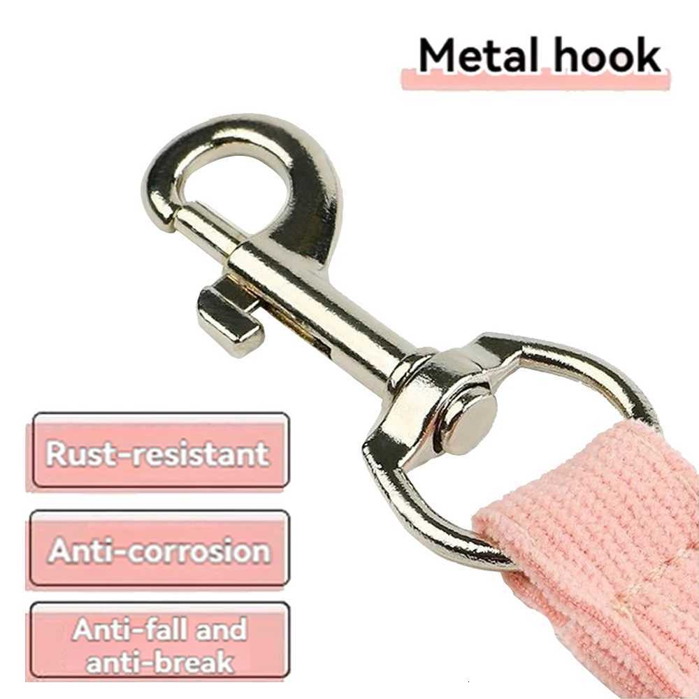 Breathable Cute Small Cat Harness Outdoor Walking Rabbit Pattern Adjustable Pet Harness and Leash Set M251213