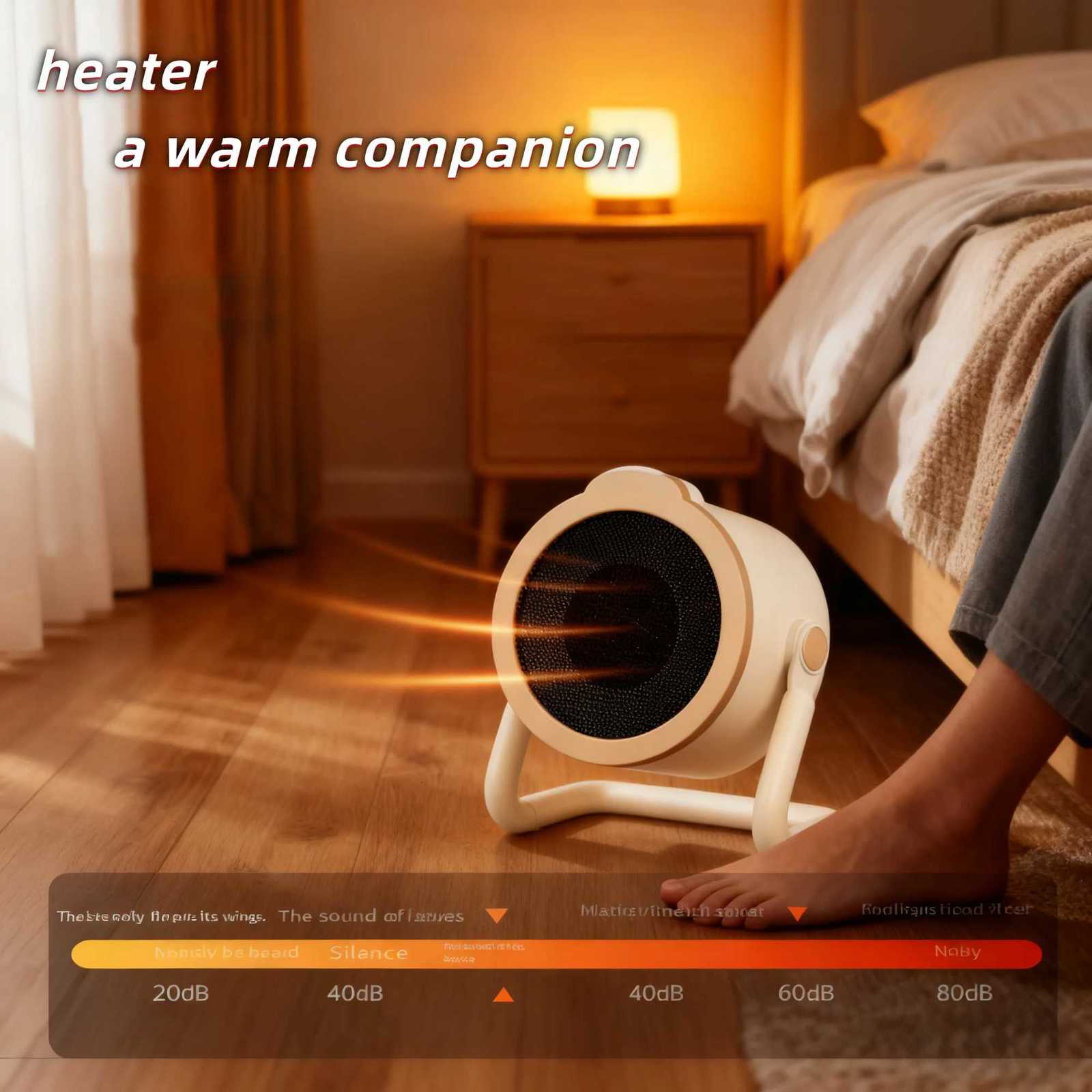 Warm air machine desktop heater small heating small sun household heater bedroom electric heater dormitory electric heater Y251213