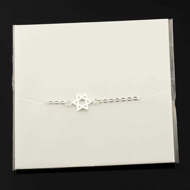 Stainless Steel Israel Star Of David s For Women Best Friend Je Hand catenary Bileklik Erkek Anillos Jewelry M251213
