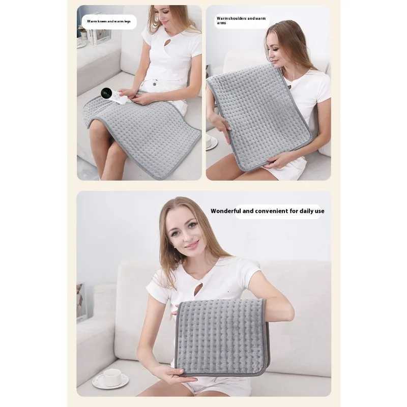 9 Level 4 Mode Timer 30X60cm Electric Heating Pad Blanket Hot Heated Pad for Abdomen Shoulder Knee Legs Winter Warm Washable Y251212