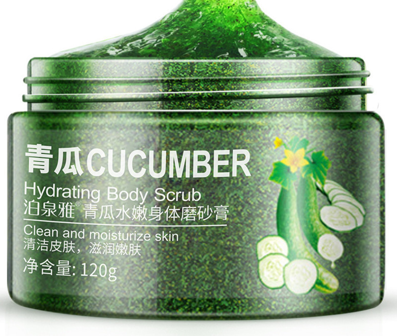 Shea Butter Exfoliating body scrub Exfoliant Cream Moisturizing Smoothing Remove Dead Skin Exfoliator Skin Care 240627