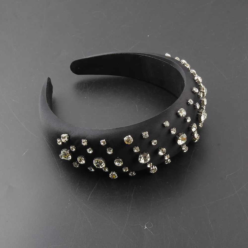 New Rhinestone band Green Crystal Haiand Baroque Luxury Hoop Bands For Wen Wedding Hair Accories 1014 Y251213