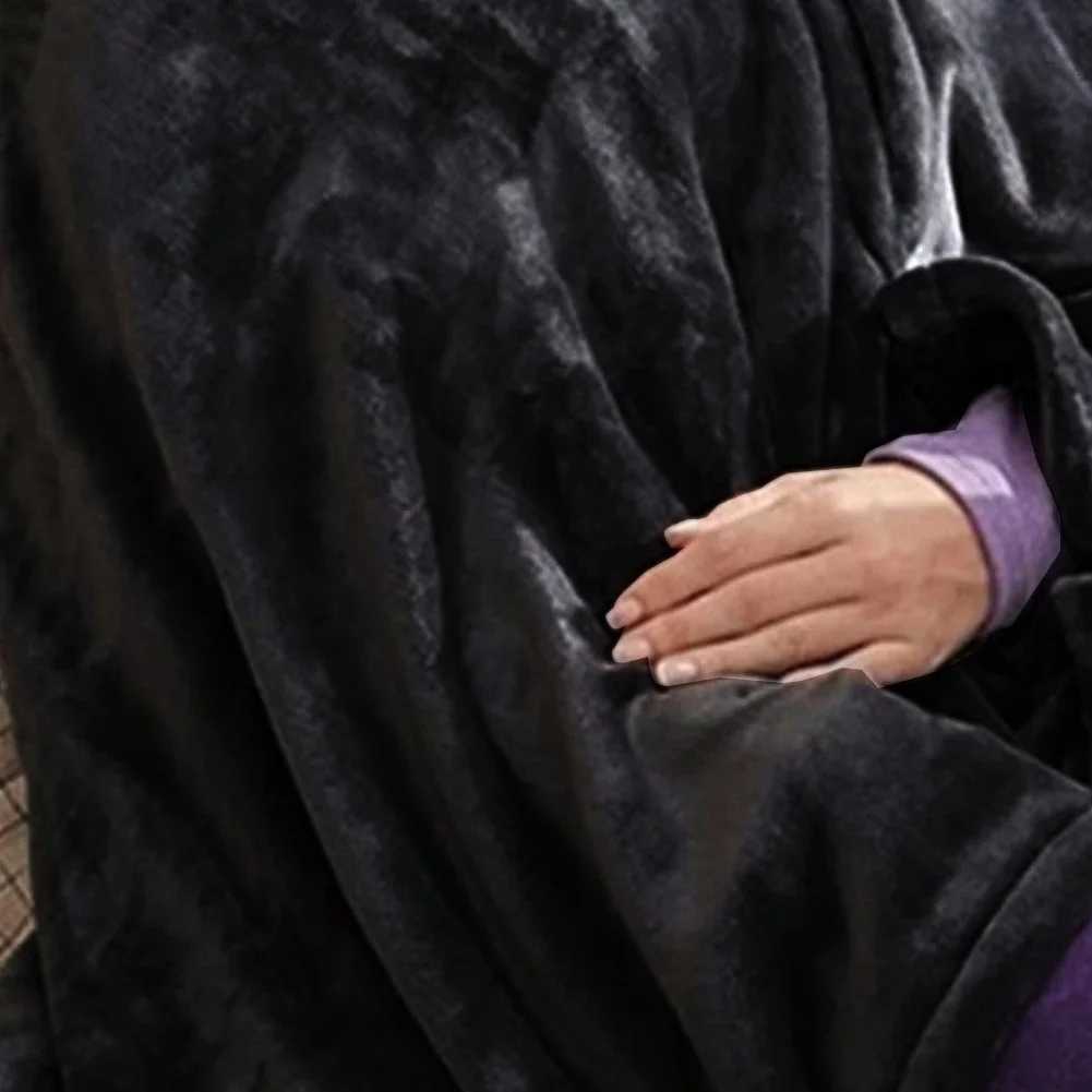 USB Heated Shawl Electric Heating Blanket 3 Heating Level Wearable Heated Poncho Throw Heated Throw Blanket for Camping Hiking Y251212