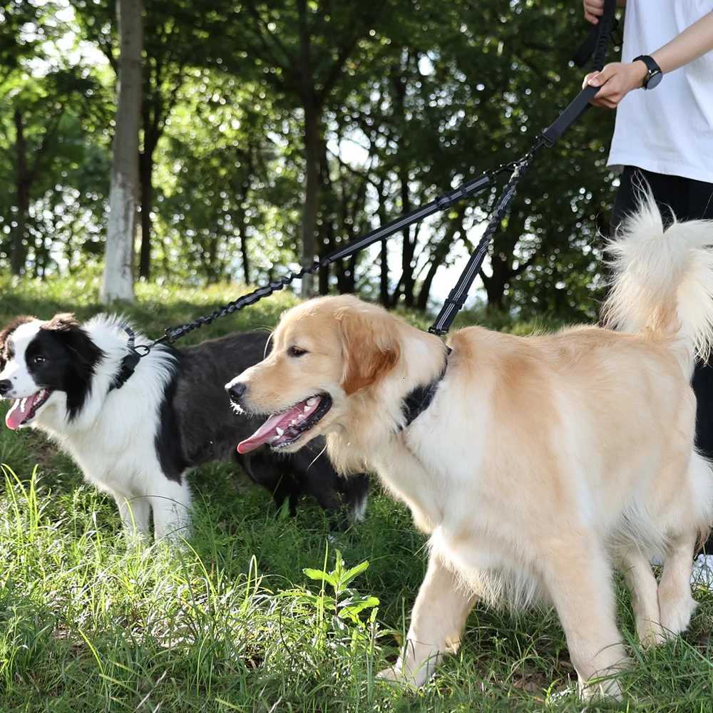 Reflective Large Dog Leash Elastic Tightness Small Cat Harness Set Tactical Vest Double Pet Use Medium Dog Harness Accessories M251213