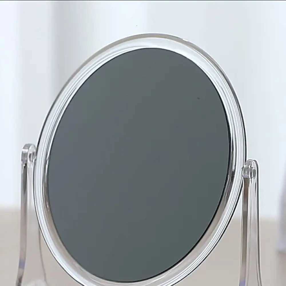 Fashion 360 Rotating Cosmetic Mirror Double Sided with Stand Dressing Mirror High-definition Beauty MirrorT251213