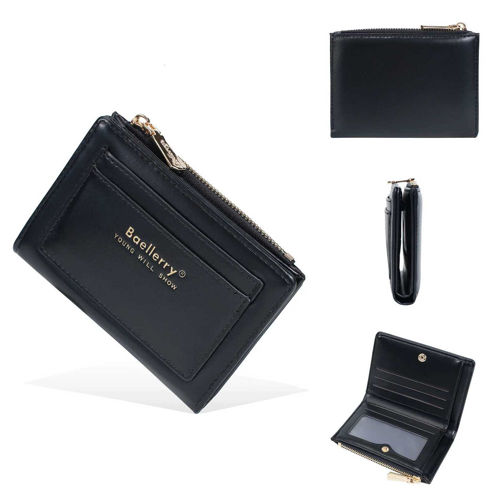 1Pcs/Baellerry Fiable Zipper Wallet with Mtiple Card Slots Lightweight and Portable Can Hold Banknotes and Coins Suitable for Both Men and Wen Y251213