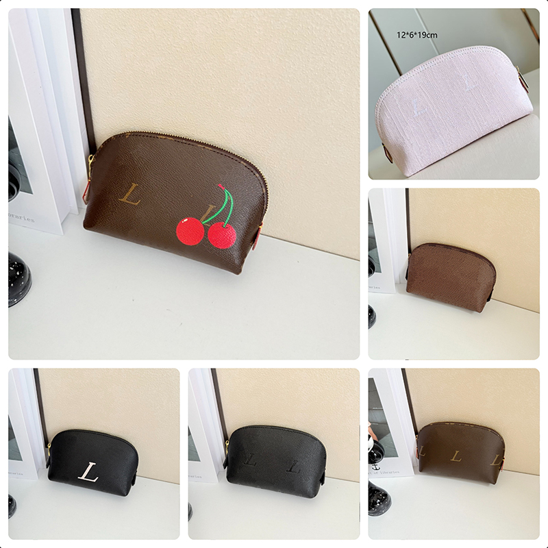 Leather Toiletry Bag Luxury Designer Bag Casual Designer Toiletry Bag Mini Letter Zipper Bags Men Womens Fashion Makeup Bags