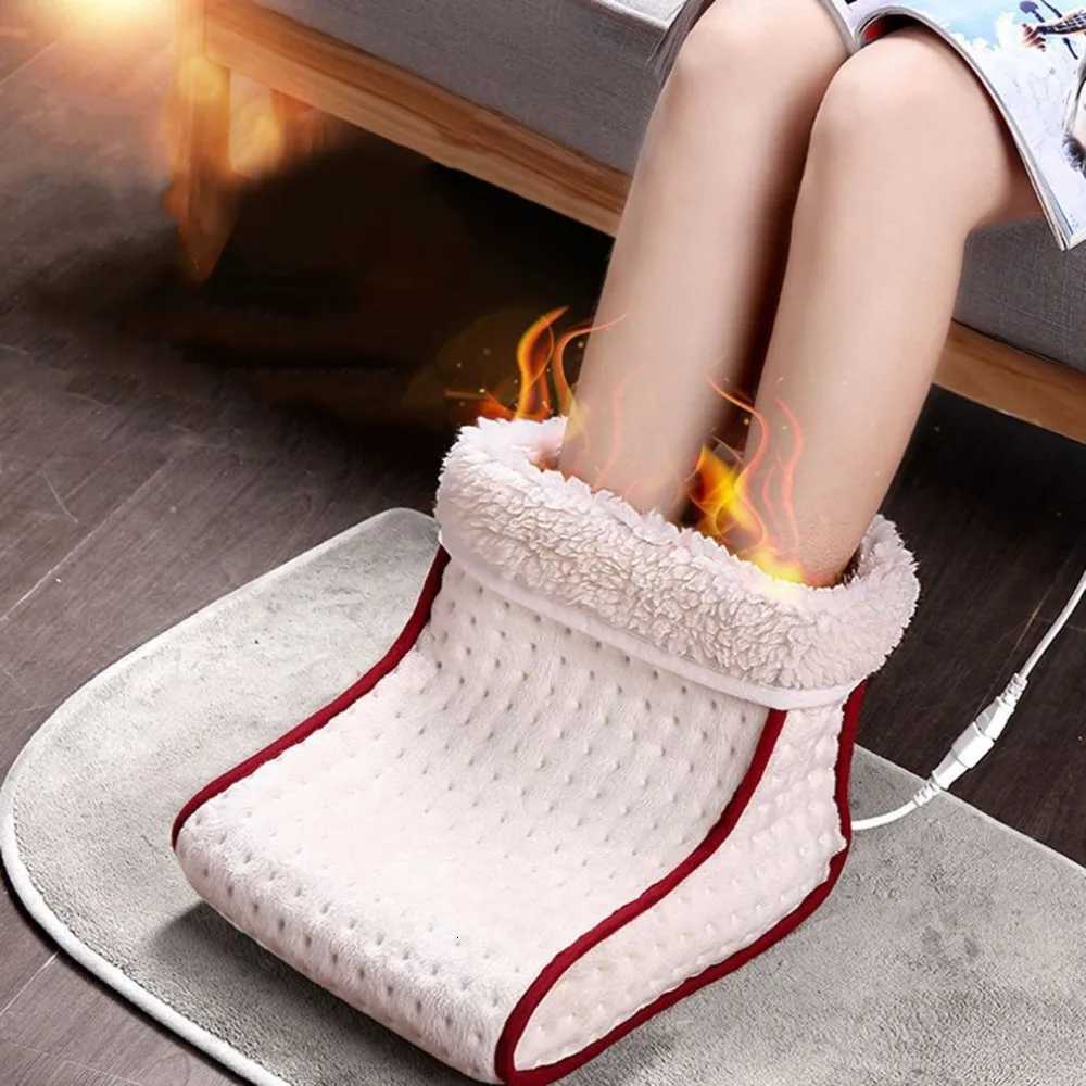 110V 220V Electric Massageer Electric Warm Heated Foot Warmer Washable Heat Warmer Thermal Foot Warmer 5 Modes Heat Setting Y251212