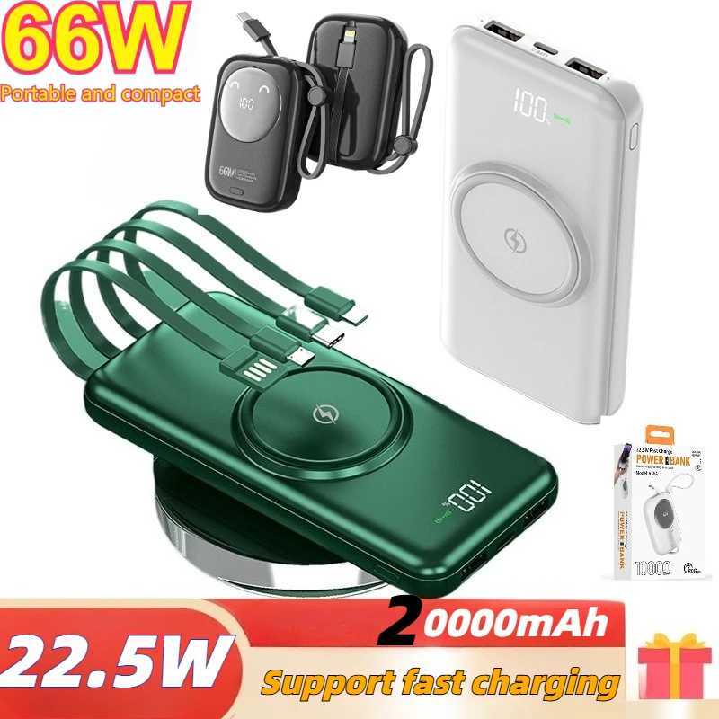 20000mAh Large Capacity er Fast Charging Power Banks 225W tra-Cpact Suitable Digital Display for IPhone H251213