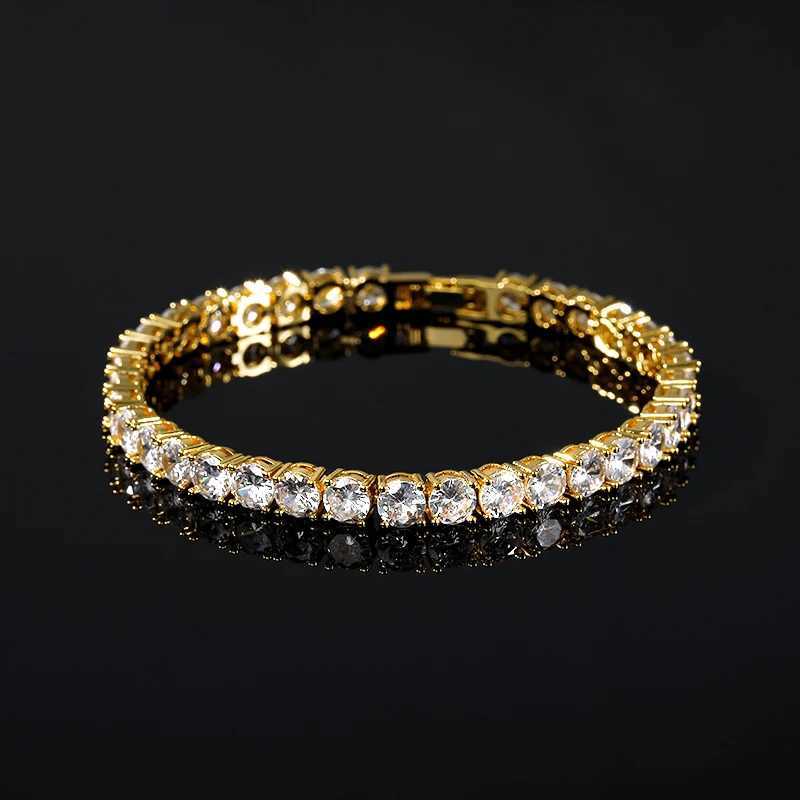 Cubic Zirconia for Women Gold Plated Zircon Stainless Steel s Unisx Wrist Jewelry Freeshipping Item Wholesale M251213