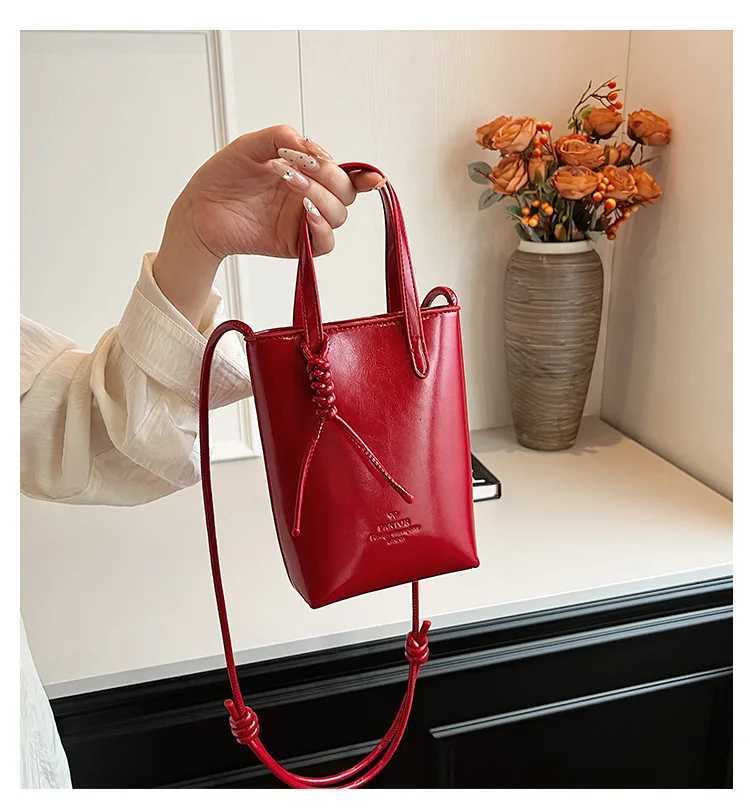 PU Leather Mini Crossbody Bag for Women 2025 New Korean Fashion Luxury Shoulder Bags Female Simple Retro Handbags and PursesT251213