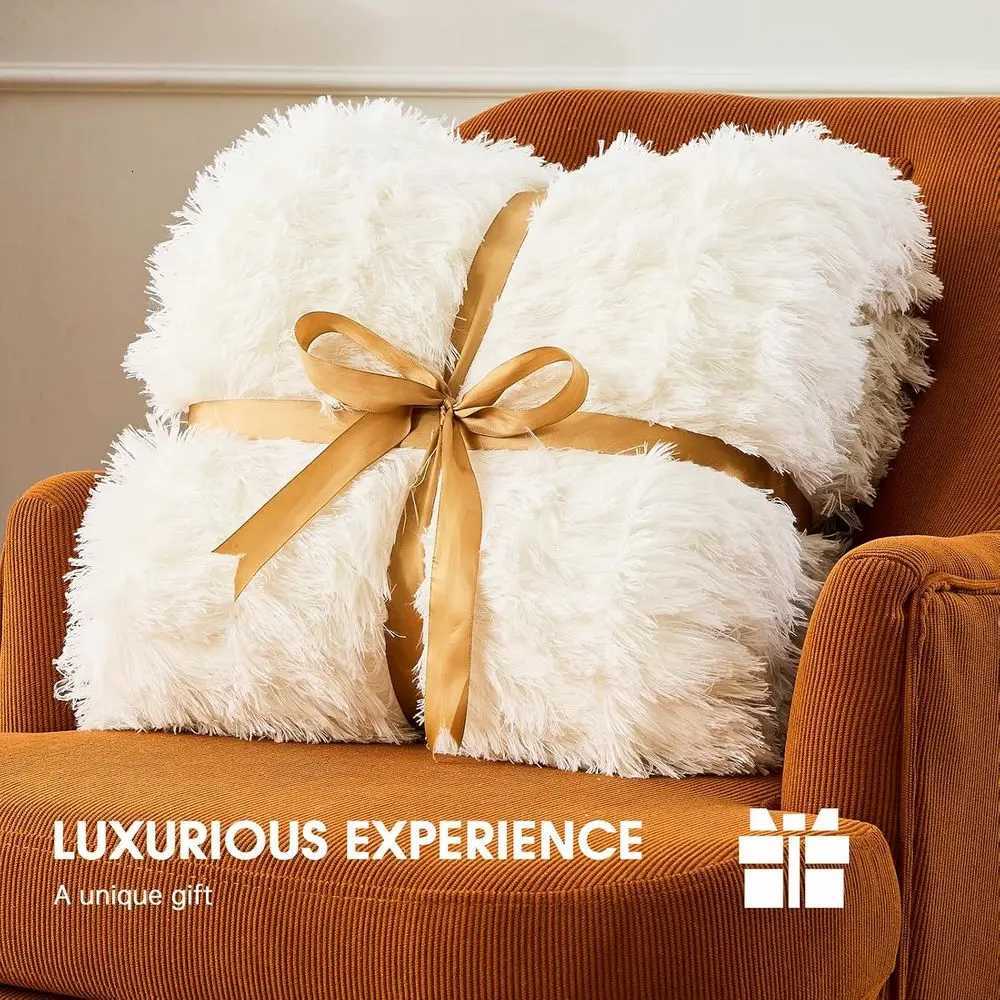 Twin Size Electric Heated Blanket - Plush Faux Fur Sherpa 10 Heat Levels 5 Timers Ideal Winter Gift 62x84 Snow Cloud Y251212