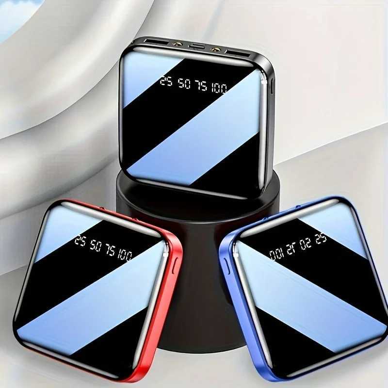 30000mAh Mini Power Bank Fast Charging Large Capacity Portable Power Bank 4 in 1 Cable for iPhone 2025 New H251213