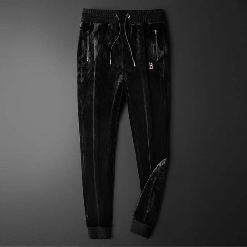 Men's Tracksuits High End Leisure Sports Hooded Set Gold Velvet Two Piece Loose Autumn And Winter Wear M-4XL