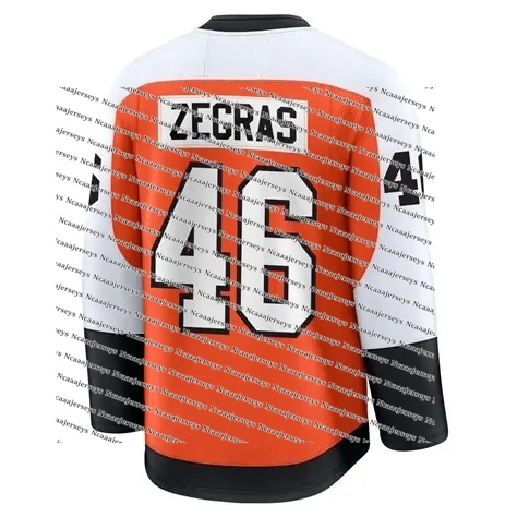 2025-26 Custom 46 Zegras Hockey Jersey Michkov Konecny11 Deslauriers Cates Seeler24 Couturier York8 Coffey Provorov Smith Stitched Letter and Number D