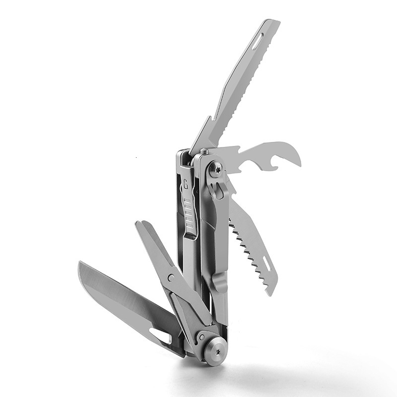 Multifunctional EDC Outdoor Tool Portable Camping Scissors Saw Survival Sharp Pocket Knife