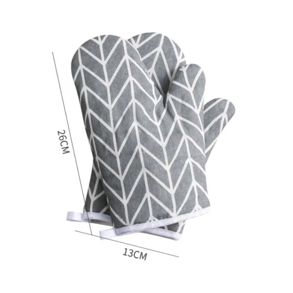 1pcs Kitchen Baking Gloves Microwave Oven High Temperature Resistant And Insated Oven Heat-Resistant H251212