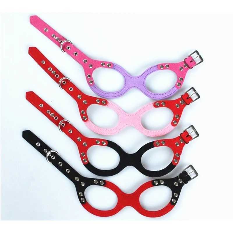 New Pet Dog Harness Soft Leather Dog Harness Leash Cute Glass Pattern Harness Attaching Strong Leash For Different Breeds S M L M251213