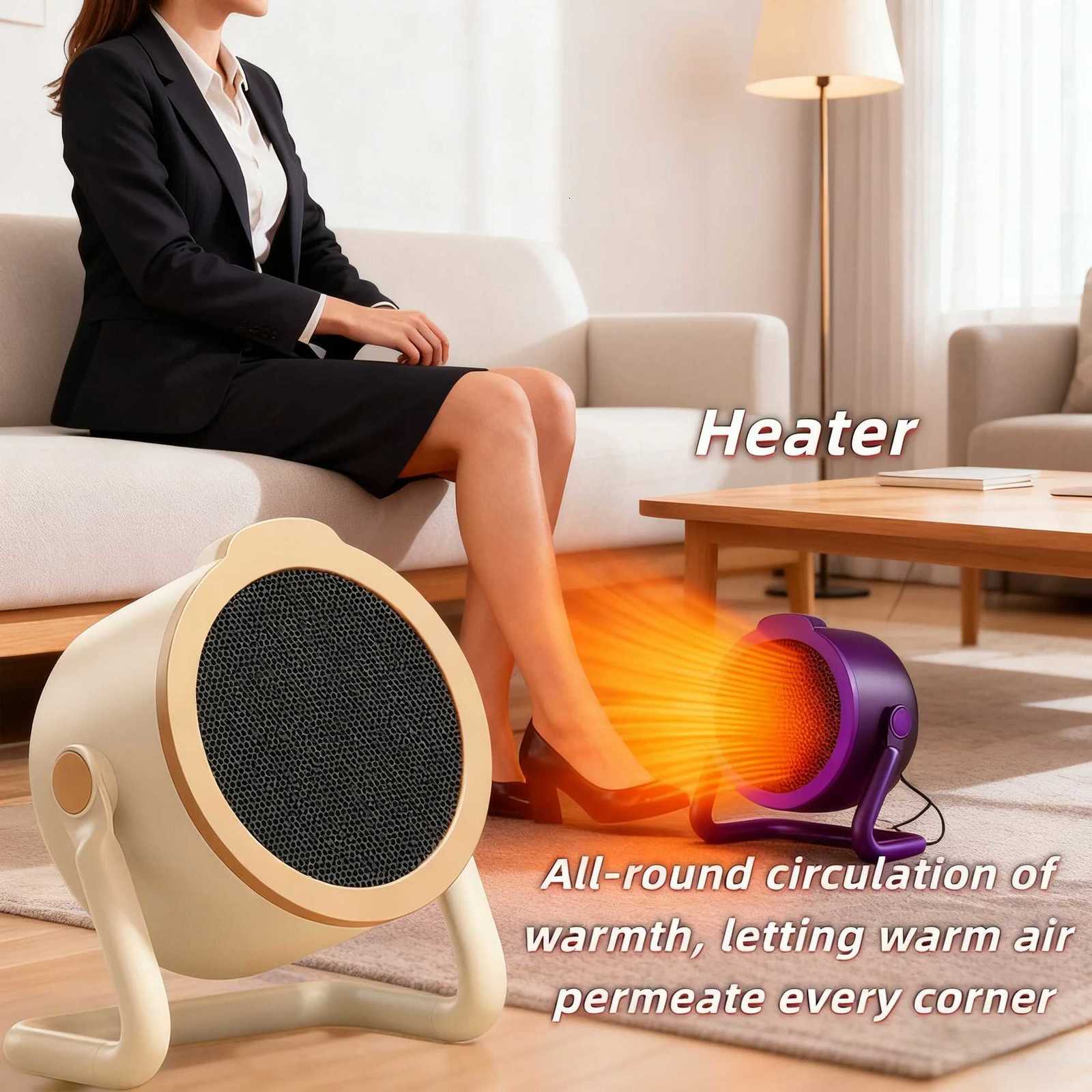 Warm air machine desktop heater small heating small sun household heater bedroom electric heater dormitory electric heater Y251213