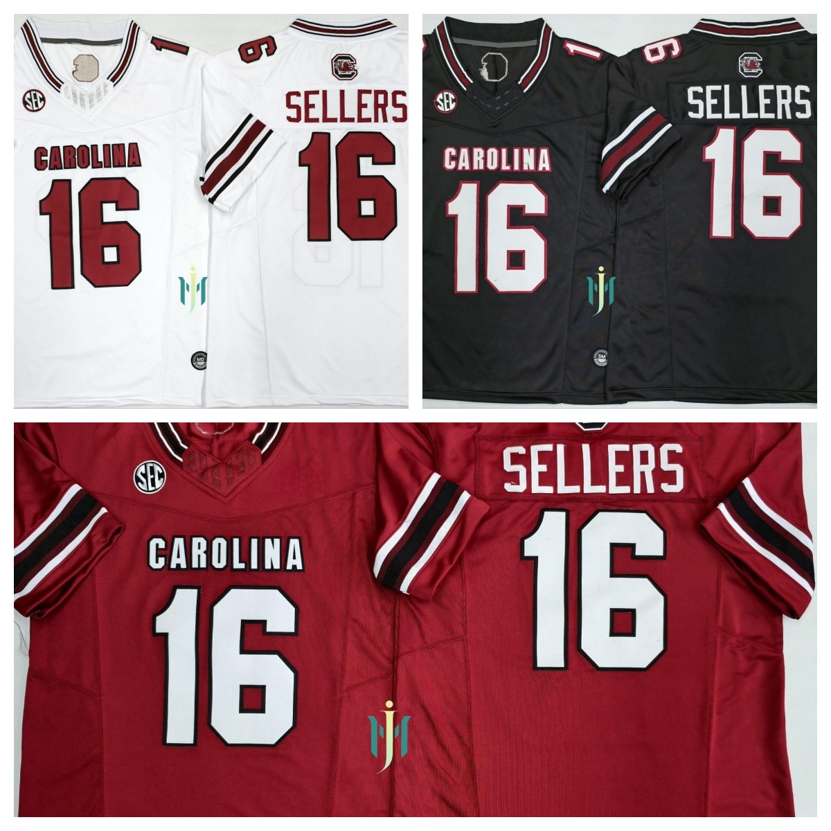 16 LaNorris Sellers 2025 football jerseys - all stitched men women youth all size