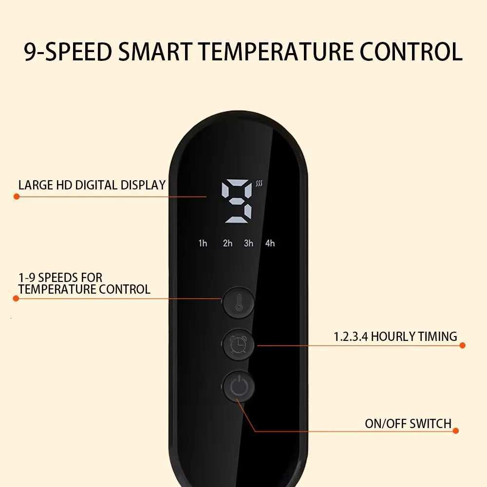 40X76cm Heating Pad 9 Levels Constant Temperature 4 Modes Timing Hot Blanket Keep Legs Abdomen Hands Body Warming Thermal Mat Y251212