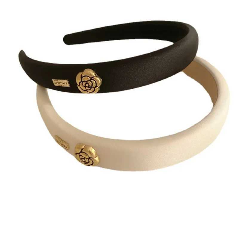 Vintage lia band Ladies Elegant Fashion Girls Vintage Sponge band Y251213