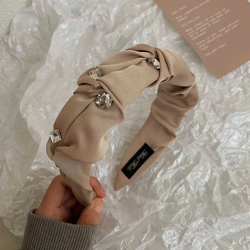 Wen Girls Satin Scrunchies Rhinestone Haiand band Adt Hair Accories Hair Jewley Y251213