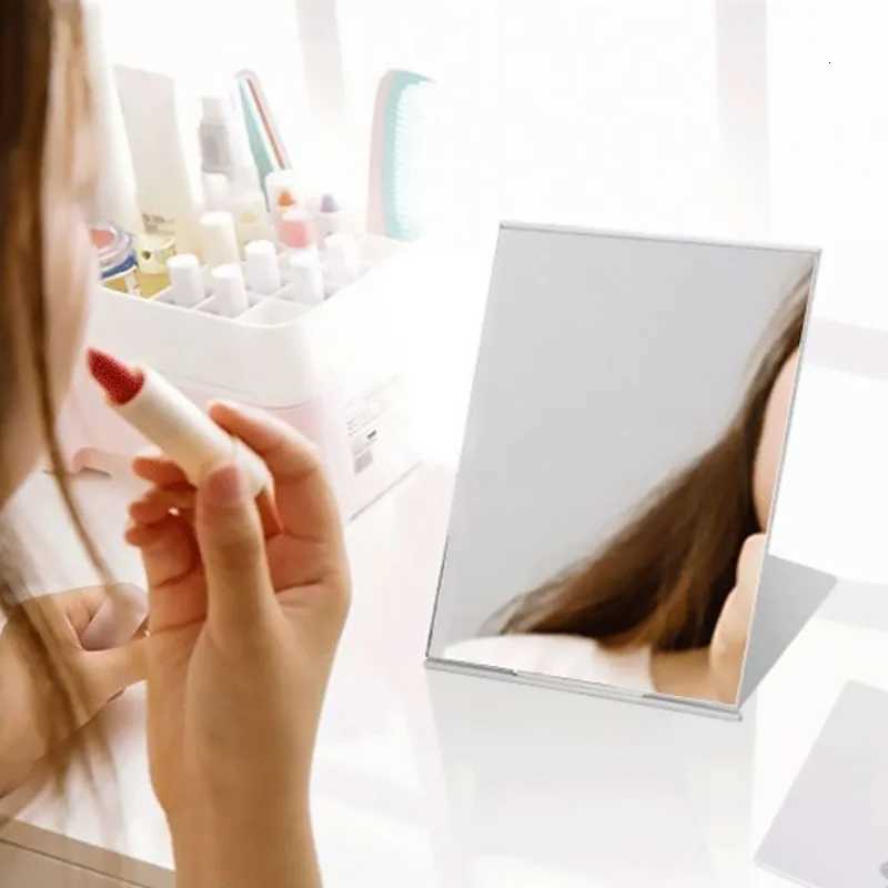 Aluminum Folding Portable Mirror Makeup Mirror Lash Mini Bag Pocket Portable Mirror Foldable Compact Cosmetics Tools HUAZJ12T251213