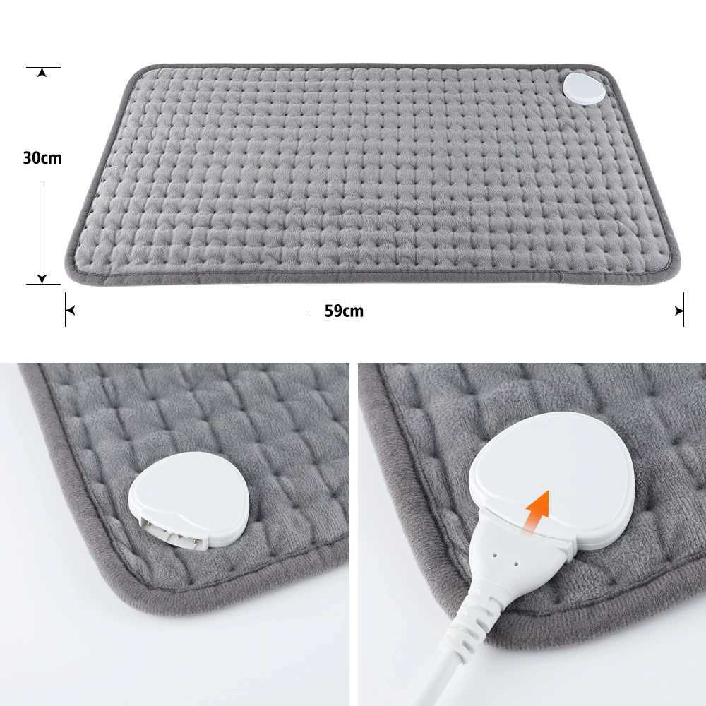3059cm Electric Heating Pad Blanket Thermal Shoulder Back Fatigue Eliminate Fatigue Winter Warmer Home Office Abdomen Mat Y251212