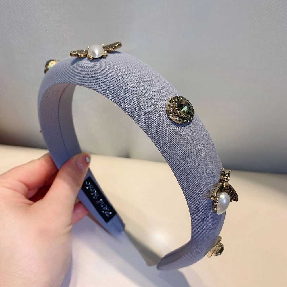 New Elegant Rhinestone Bee Haiand Fashion piece Hair Hoop Party Heaear Korean Hair Accories for Wen Y251213