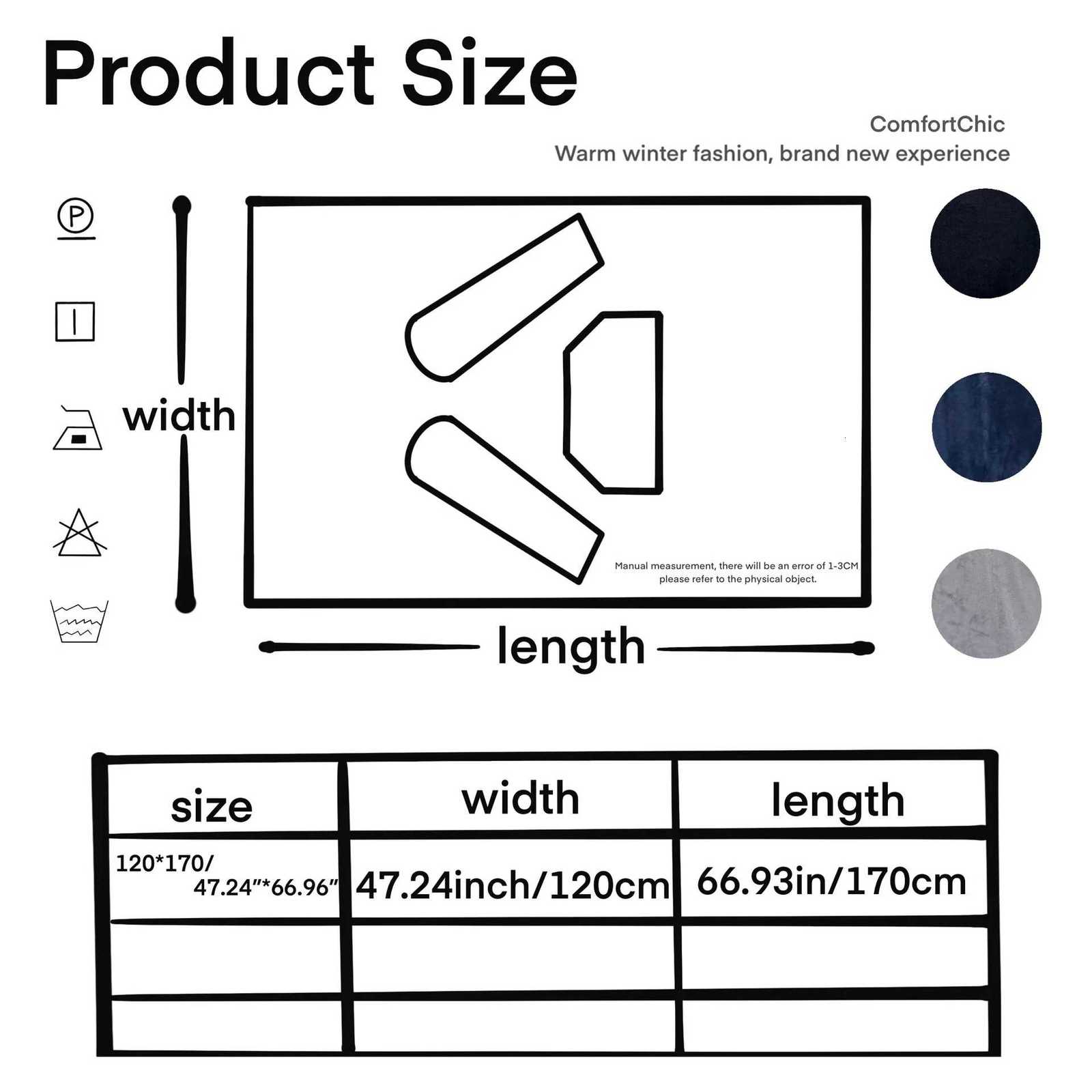 1Pc Large Blanket With Sleeves Comfortable Sleeves Wrapped Around A Long Robe With Pockets Thick And Warm Home Wear Blanket Y251212