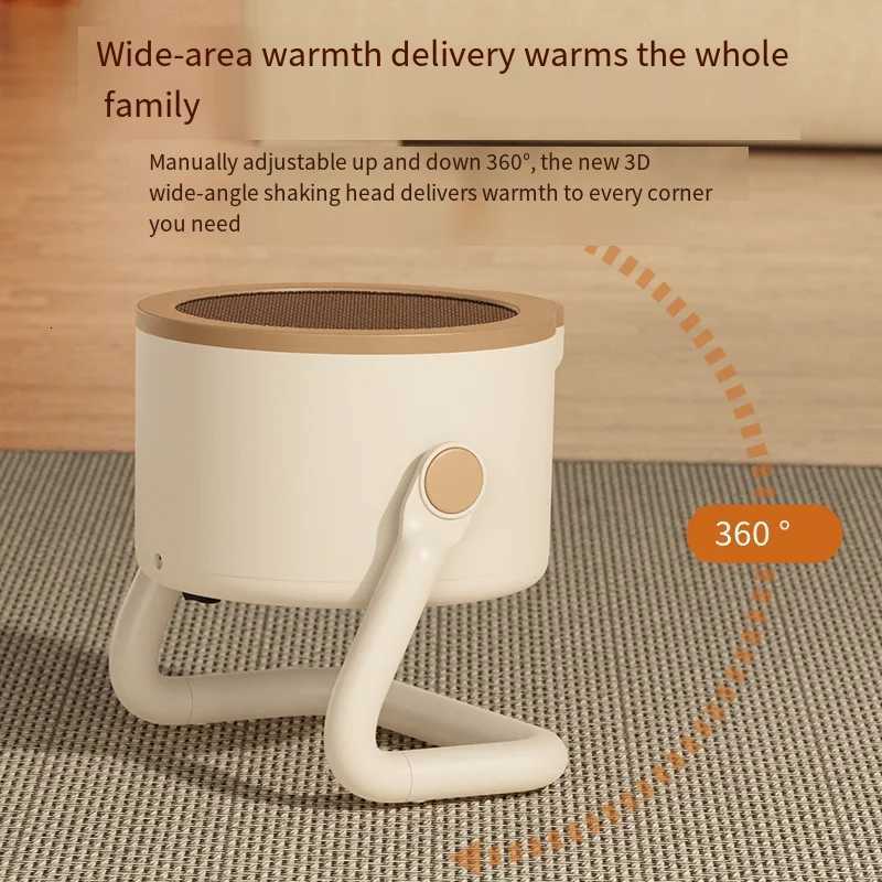 Desktop Heater Electric Hot Air Blower Portable Fan Stove Warm Heater Mini Radiator Office Room Warmer Winter Low Consumption Y251213