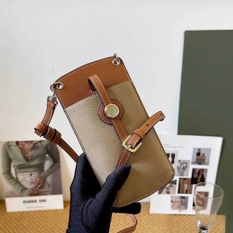 Genuine Leather Phe Crossbody Bag For Wen Luxury Fi Slim Mini Purses And Handbags Mobile Shoder Wallet Messenger Bags Y251213