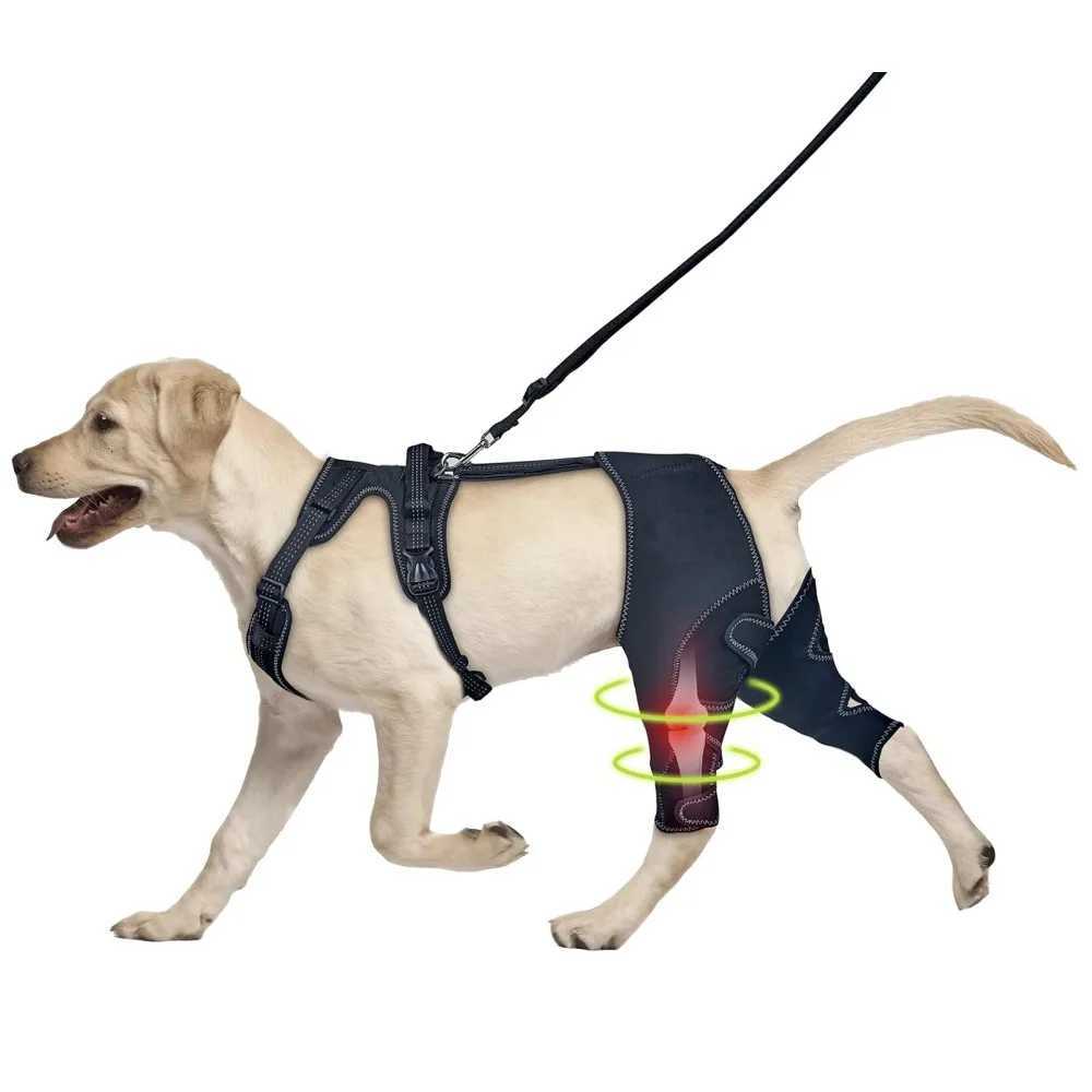 Dog Hip Brace Support for Knee Brace with Traction Rope Adjustable Design For Joints Pain Lick Prevention for Large Dogs M251213