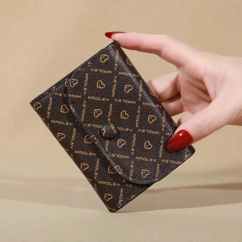 Wallet Wens Fi Short Zero Wallet Large Capacity Wallet Bag Mti Card Pocket Wallet Y251213