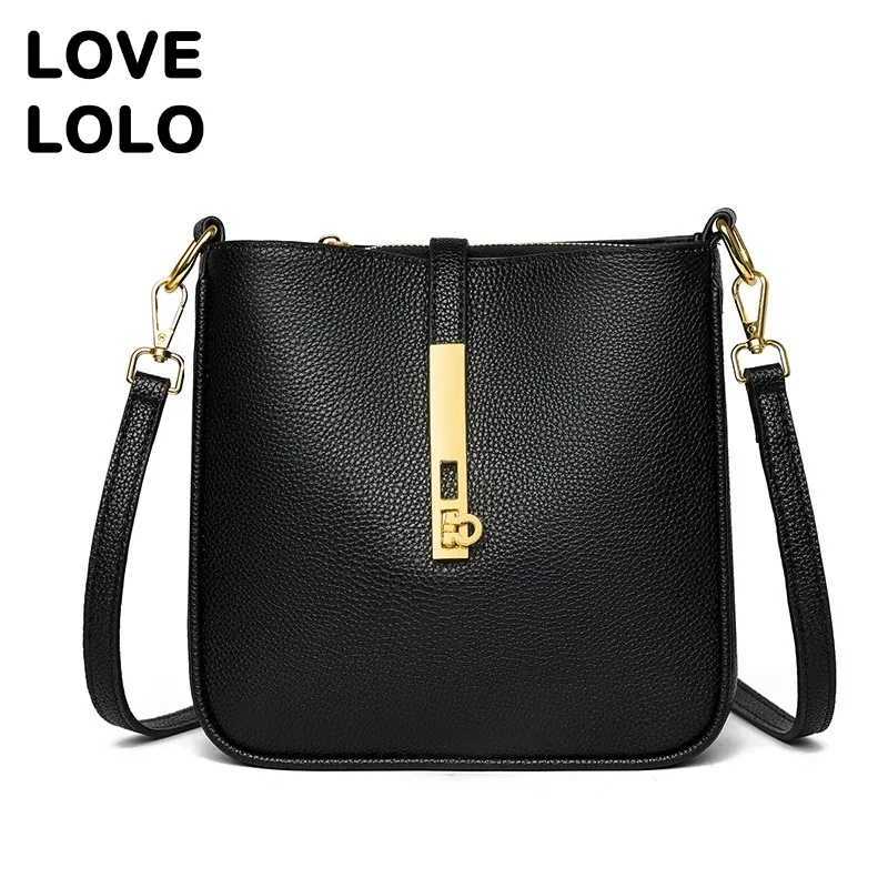 2025 Light luxury Genuine leather womens crossbody bag high quality handbag Fashion underarm bag French versatile Shoulder BagT251213