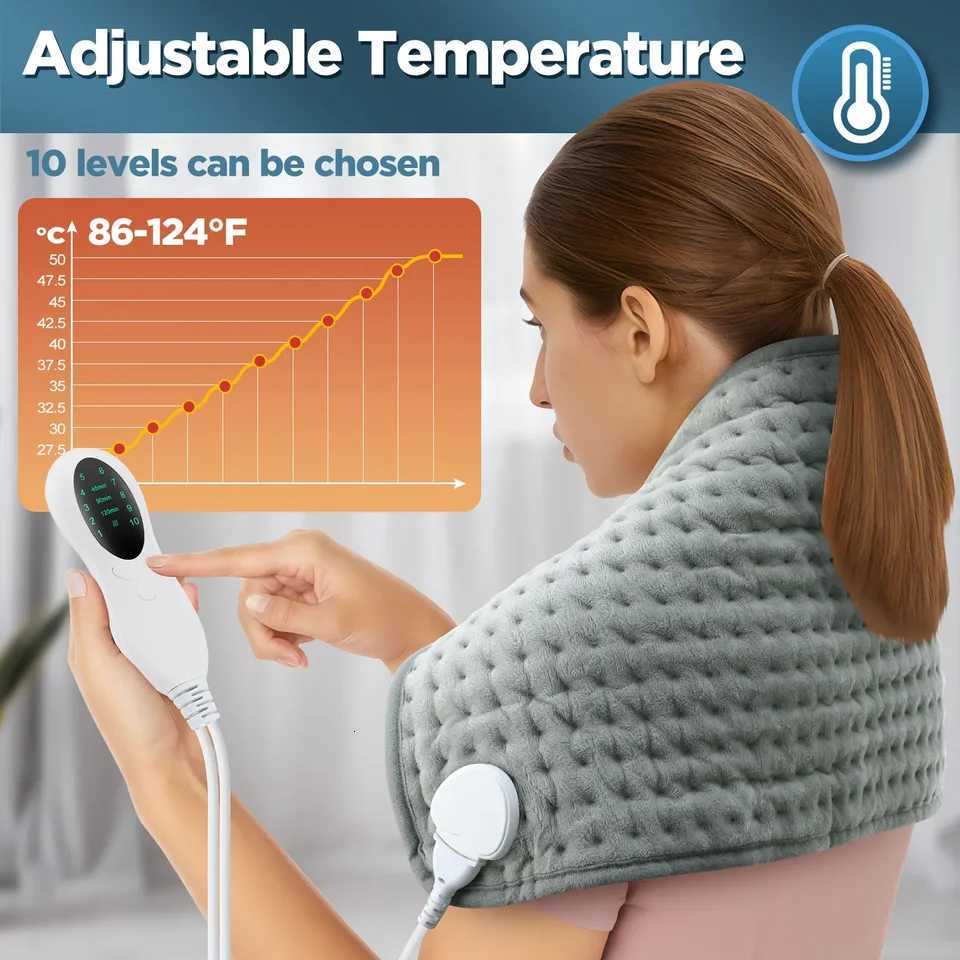 50x100cm Electric Heating Pad for Body Abdomen Back Winter Warmer Blanket Thermal Heated Mat for Home Office Y251212