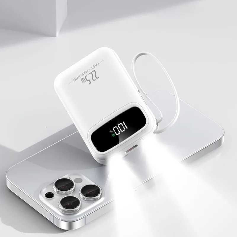 2025 New Mini Power Bank 20000mah Portable Charger LED Digital Display Power Bank External Battery Pack for H251213