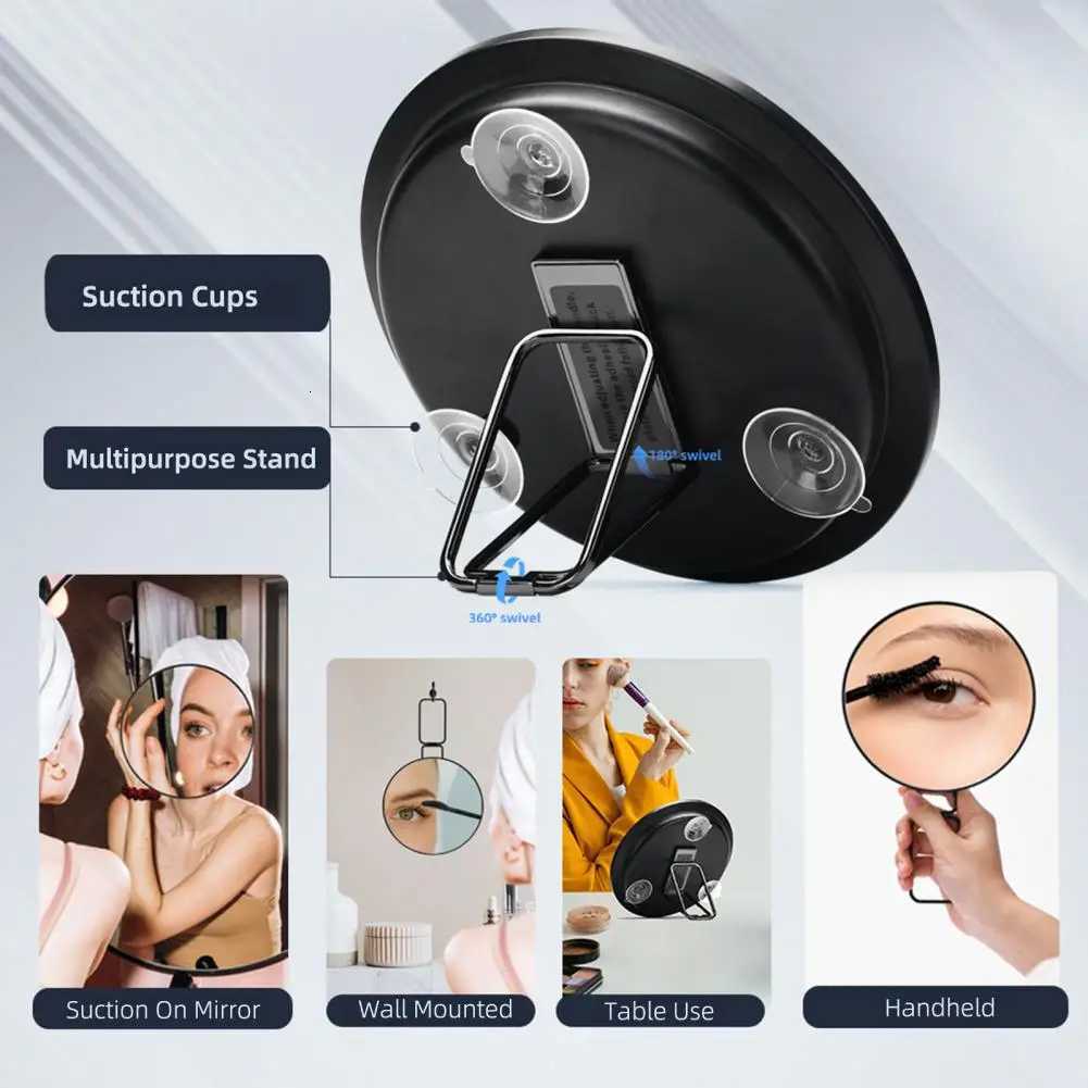 Magnifying Mirror 10X/20X/30X Magnification Handheld Makeup Mirror Portable Beauty Tool Cosmetic Mirror for Home TravelT251213
