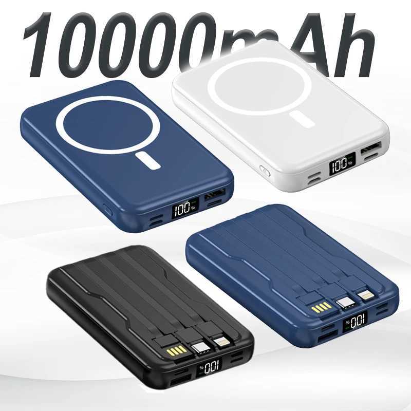 Power Bank 1000mAh Magnetic Battery Pack Power Bank with USB-C Cable 20W Fast Charging tra Slim H251213