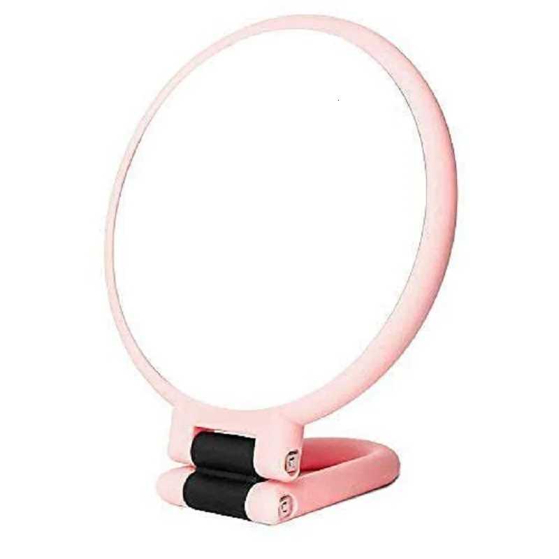 10/15/20/30X Magnifying Mirror Potable Hanheld Makeup Mirrors with Handle Adjustable Rotation Double Side Vanity Cosmetic MirrorT251213