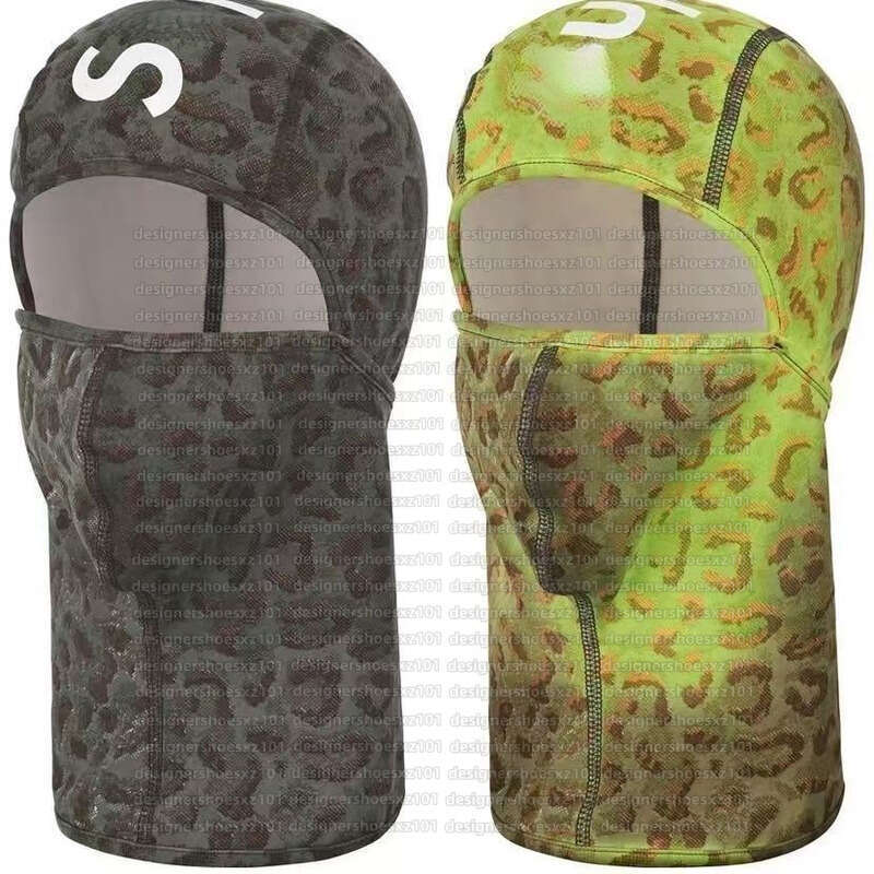 Supremely Ski Mask Designer Cap Temperature Sensitive Color Changing Face Mask Winter Windproof Warm Head Cover Knitted Hat Pullover Outdoor Bonnet Homme