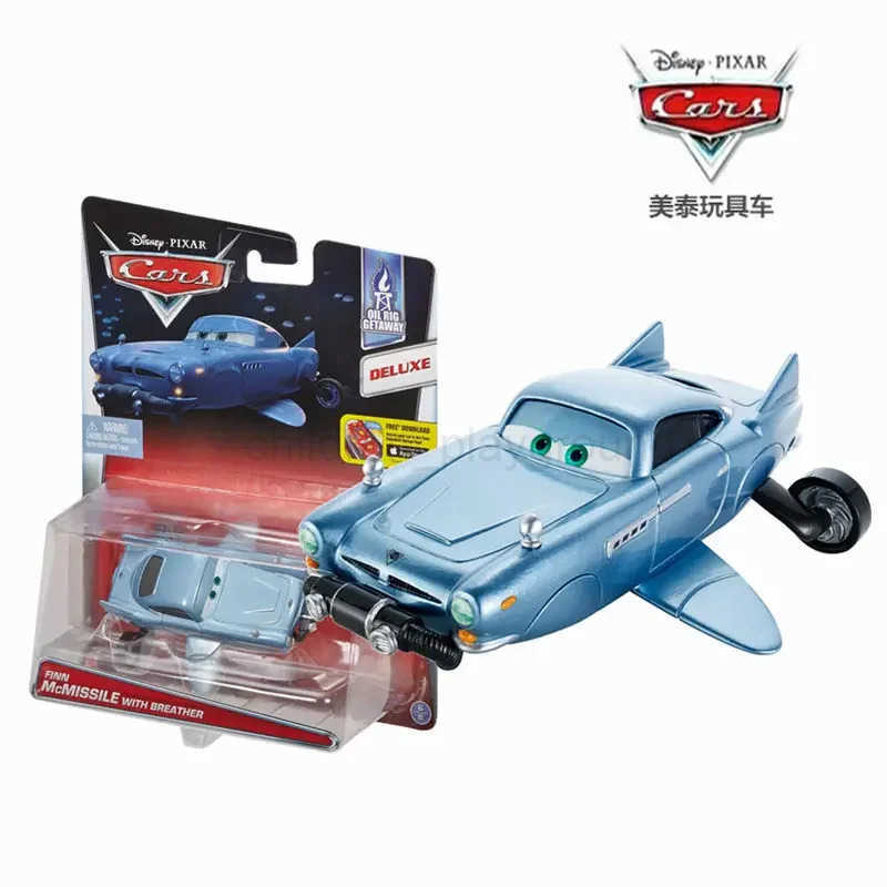 Disney Pixar Cars Lightning McQueen With gun McMissile Series Alloy Diecast Model Car toy Christmas gift H251213 - view 3