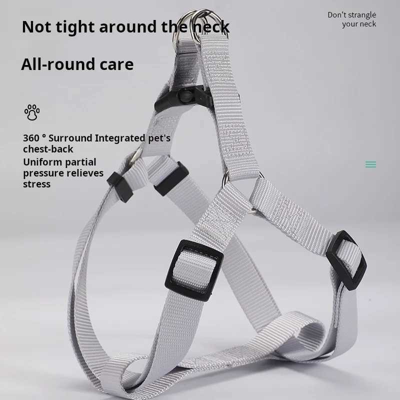 Adjustable Pet Harness Vest Cats Dogs Triangular Chest Harness Outdoor Walking Suitable For Small Medium Large Dogs Pet Supplies M251213