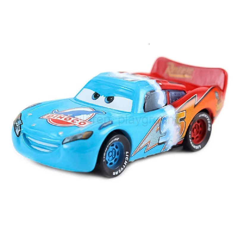 Disney Cars 3 Pixar Cars Cartoon Two-color Racing Metal Diecast Toy Car 155 Lightning McQueen Birthday Present Boy Kids Toys H251213