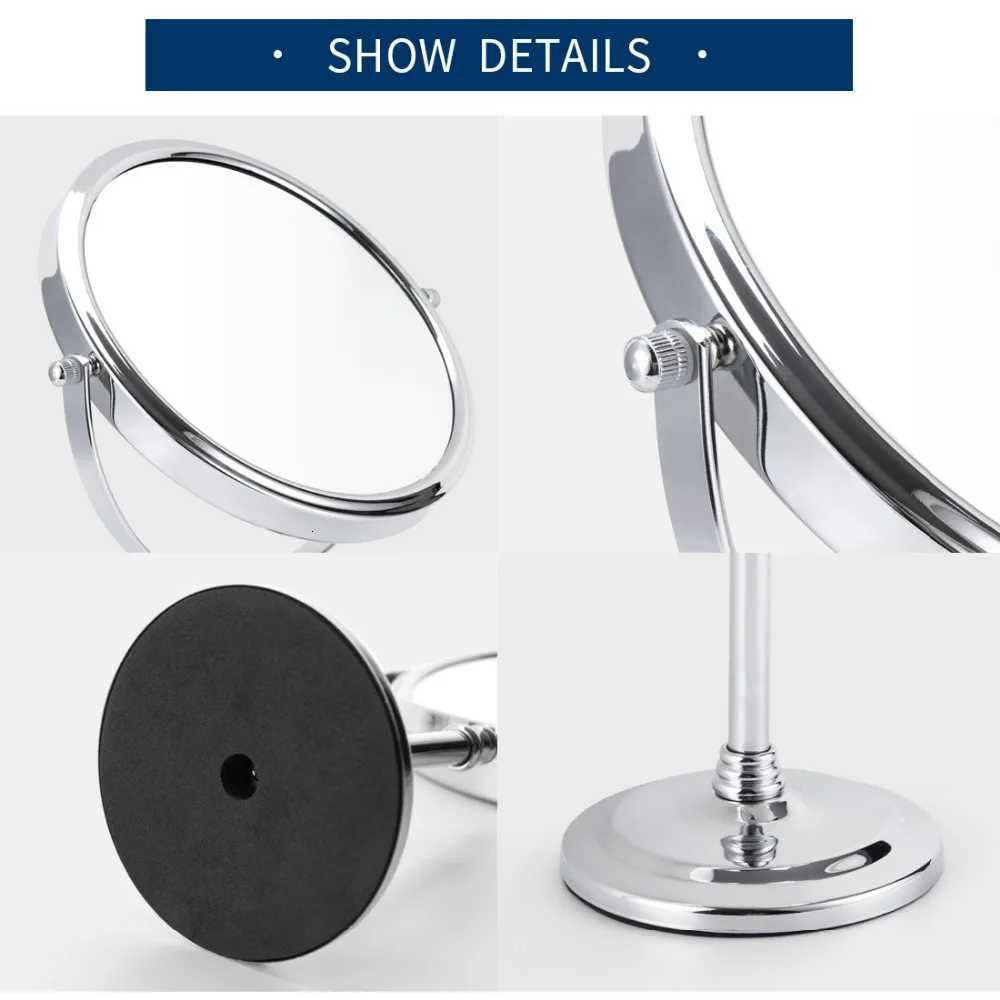 8 Inch 5X 7X 10X Magnification Makeup Mirror 360 Rotating Professional Desktop Cosmetic Mirror 8 Double Sided Magnifier standT251213