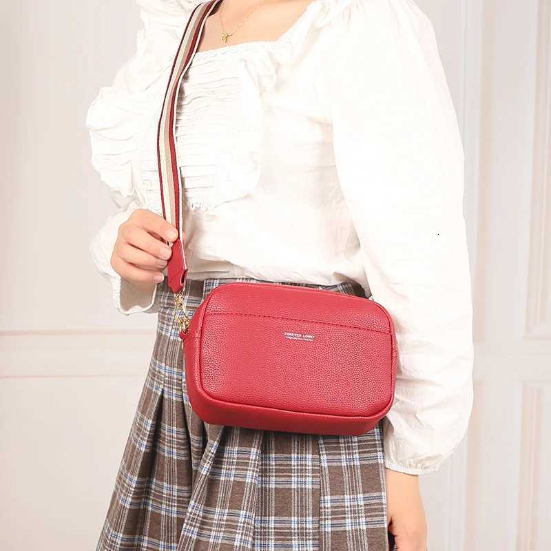 LONNY Womens Bag New Trend Cross border Foreign Trade Solid Color PU Crossbody Bag Single Shoulder Small BagT251213