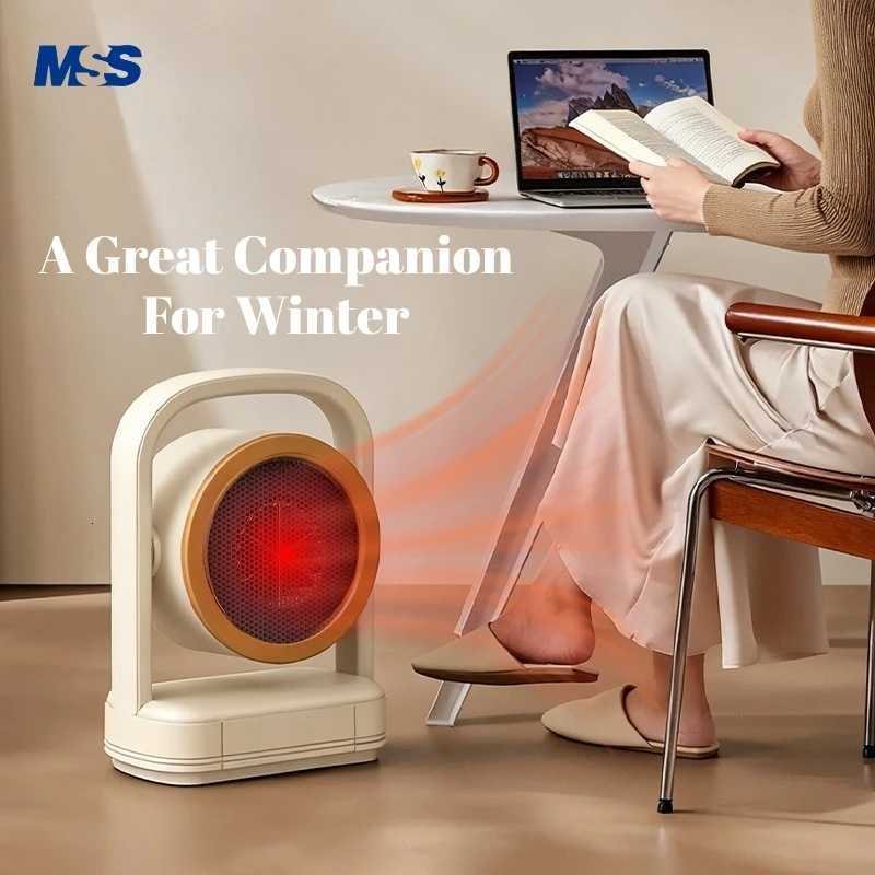 MSS Convenient Room Portable Electric Heater for Winter - Desktop Fan Type with PTC Ceramic Heating Suitable for Home Office Y251213